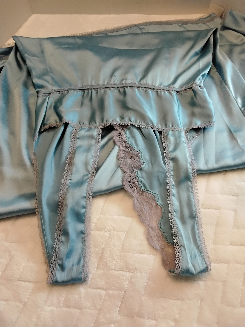 Vintage Christian Dior Pengnoir Set Color Blue - Picture 9 of 10